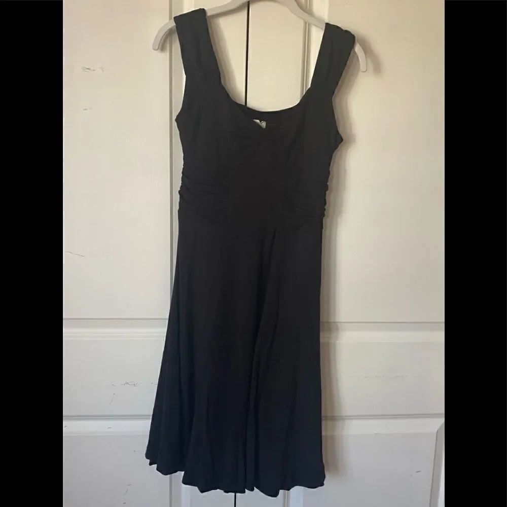Anthropologie Maeve Black Dress